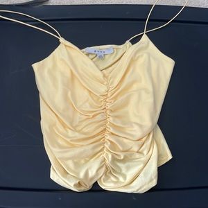 GAZE Pale Yellow Tank